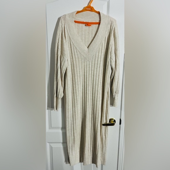 Only Cream Long Sleeve Dress - Picture 3 of 7
